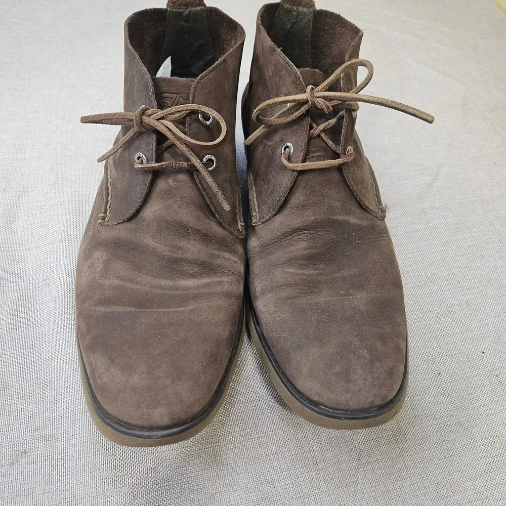 Sperry Top-Sider Mens 12M Brown Leather Chukka Boots 0297408 Desert‎ Ankle Boots